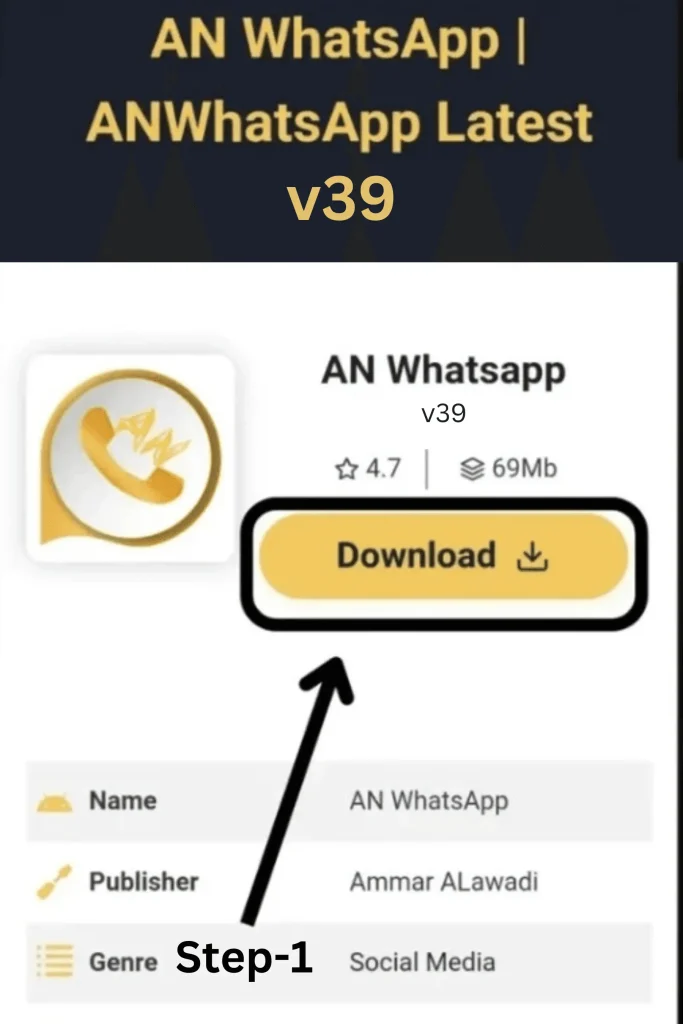 ANWhatsapp Step-1